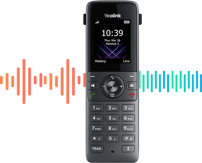 yealink W73H HD acoustics audio details