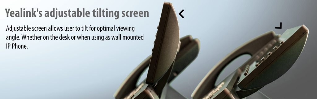 yealink adjustable tilting screen