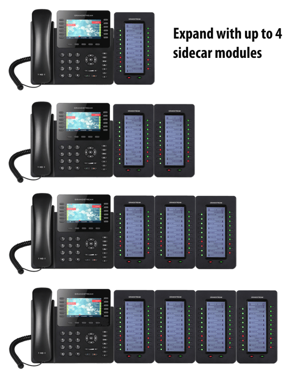 GrandStream GXP2170 IP Phone Reception Executive Expandable
