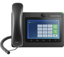 Grandstream GXV3370 IP touchscreen video phone front view