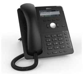 Snom D715 Professional ip phone front left side view