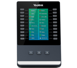 Yealink EXP50 console expansion front view
