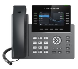 Grandstream grp2615 front IP desk phone view