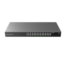 Grandstream GWN7803P 24 port PoE PoE+ power network switch front view