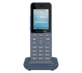 Grandstream WP826 Cordless IP WiFi Phone - shown on charge cradle