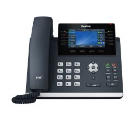 Yealink T46U IP Desk phone screen 1 desk view