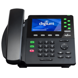 Digium D65 front desk ip phone view