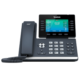 YeaLink SIP-T54W WiFi Bluetooth IP phone front view