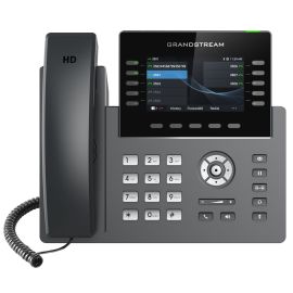 Grandstream grp2615 front IP desk phone view