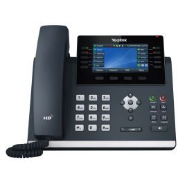 Yealink T46U IP Desk phone screen 1 desk view