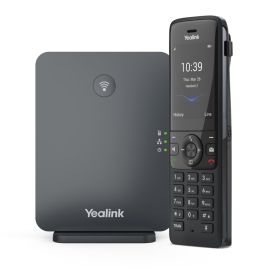 Yealink W78P DECT Cordless IP Phone kit with 1 W78H handset and base.