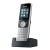 W53H cordless handset on charging cradle  right side view